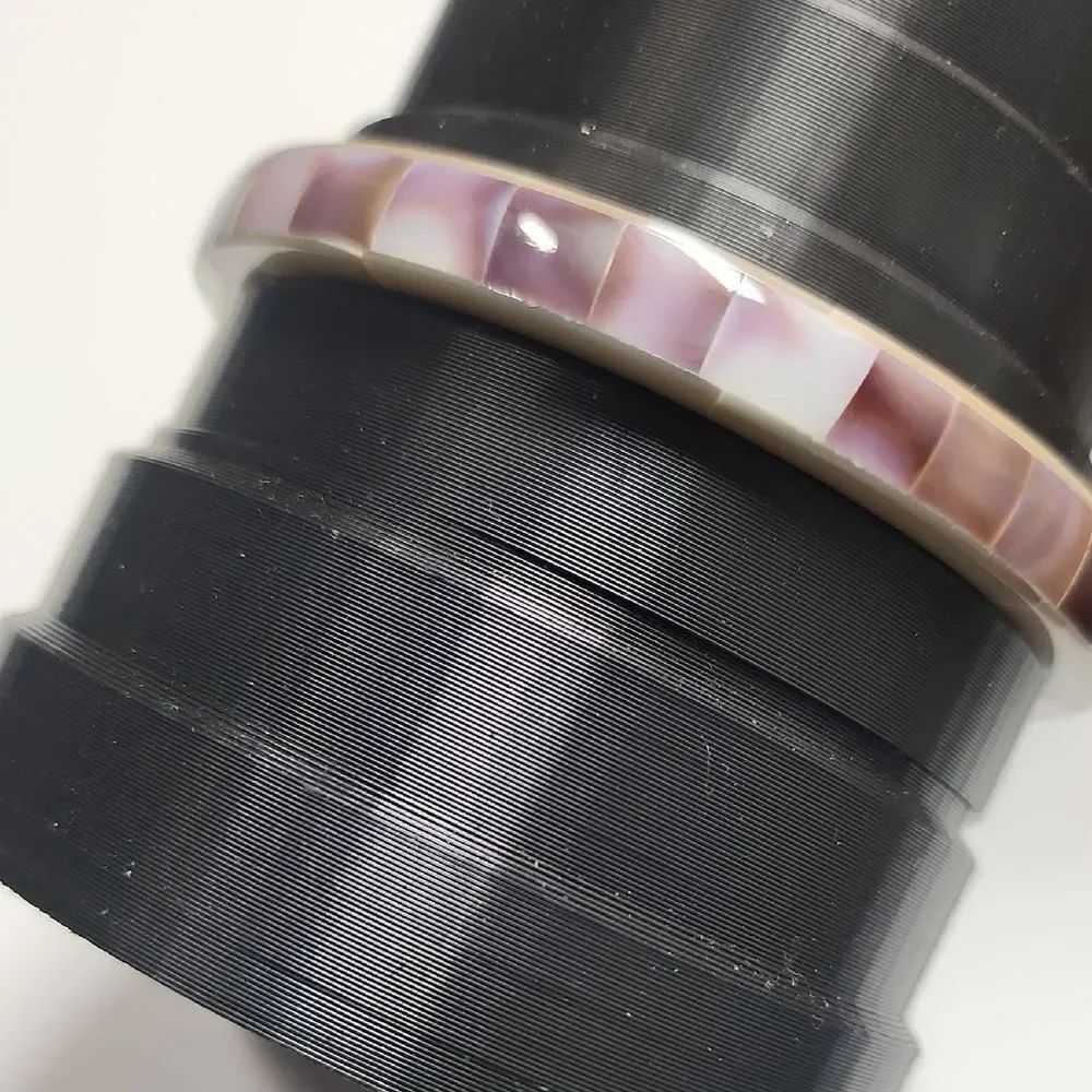 Gorgeous Inlaid Bangle Bracelet